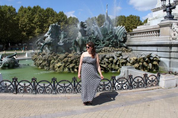 trägerloses plussize Maxikleid