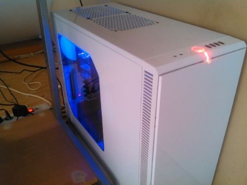 Fractal Design Define R4 Arctic White - Window - Djesse8999