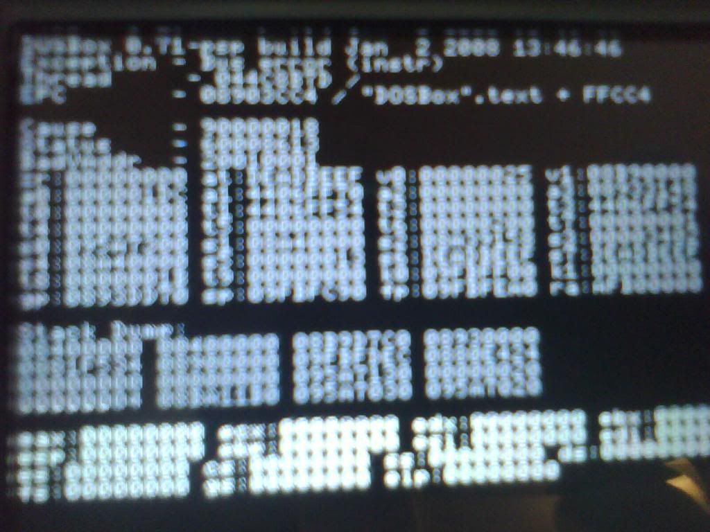 Help w/ DOSBOX emulator - crashes my PSP