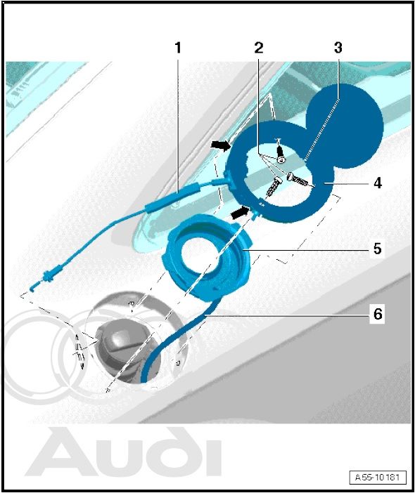 The Audi TT Forum • View topic How To Remove the Fuel Filler Flap