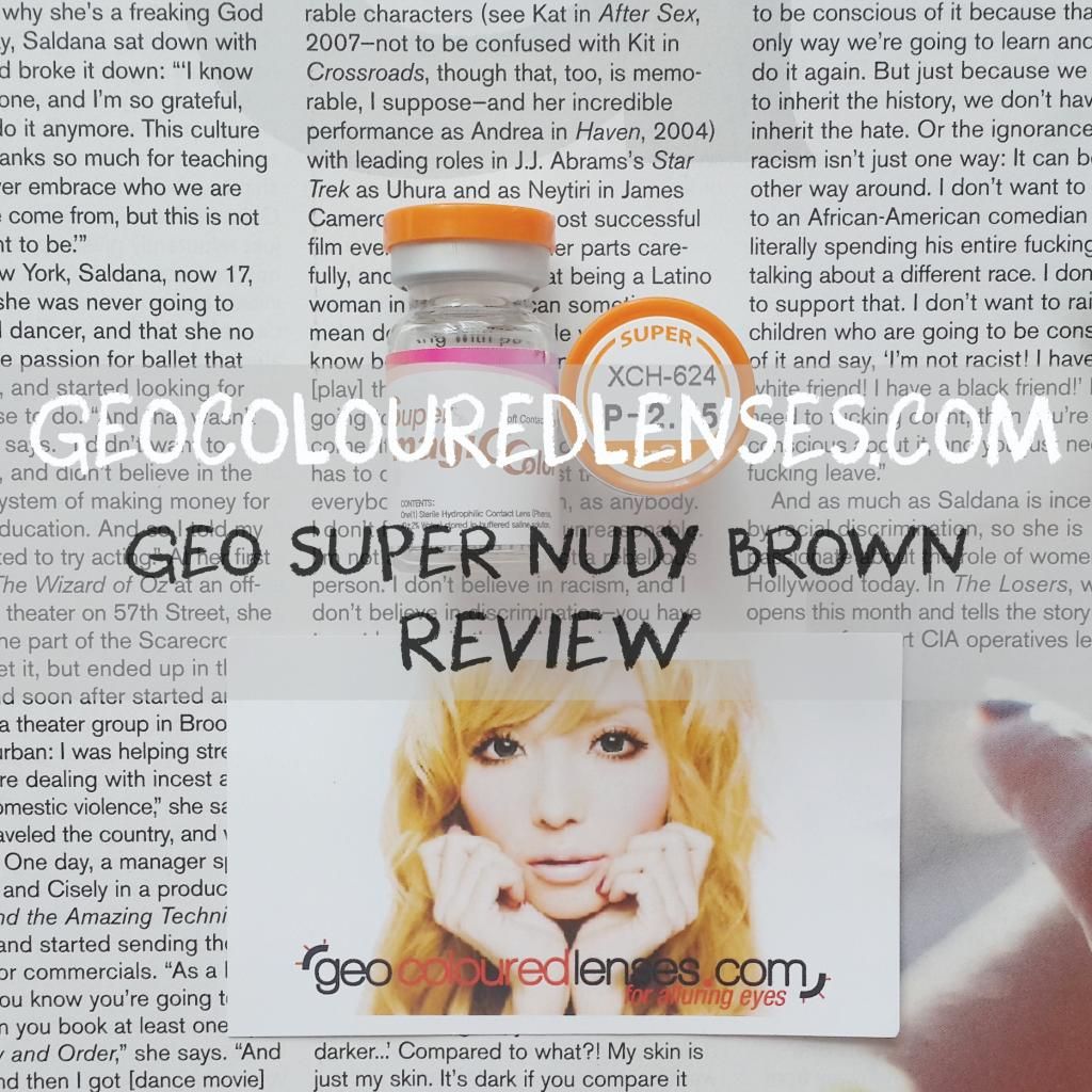 geo super nudy brown review
