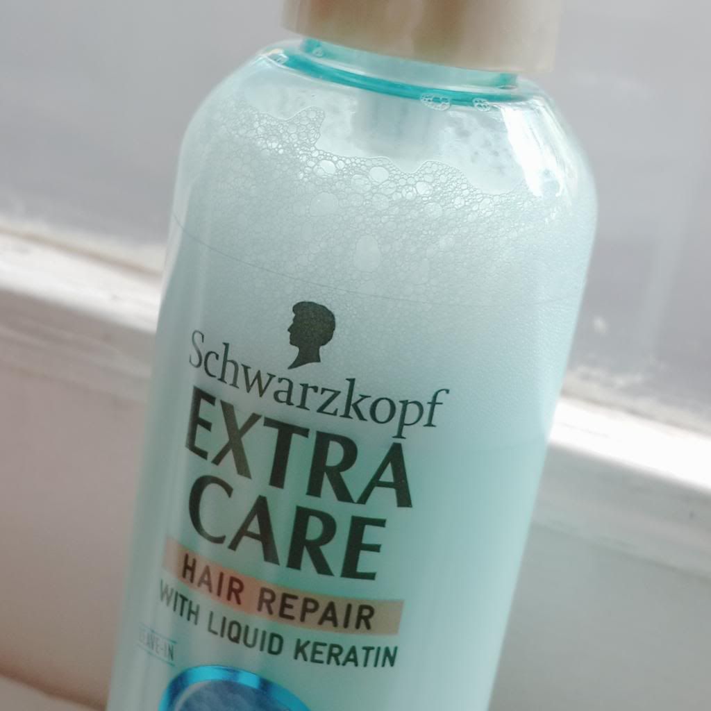 schwarzkopf extra care hair repair hydro collagen spray