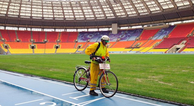 Как измерялась трасса Московского Марафона