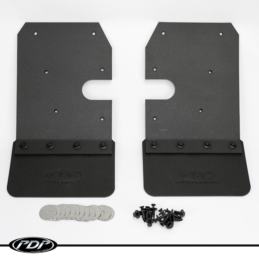 A-Premium UTV Mud Flaps Fender Flares for 2014-2018 Polaris RZR XP 1000 XP 4 1000 Turbo Front and Rear 4-PC Set