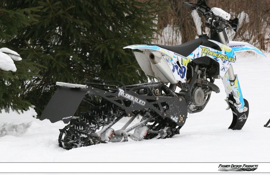 Timbersled Snowbike PDP Rear Flap