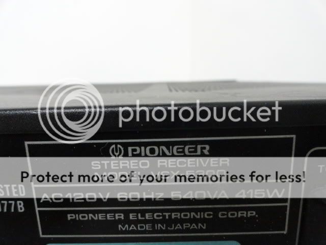 Pioneer VSX 5300 415W Audio Video Stereo Receiver