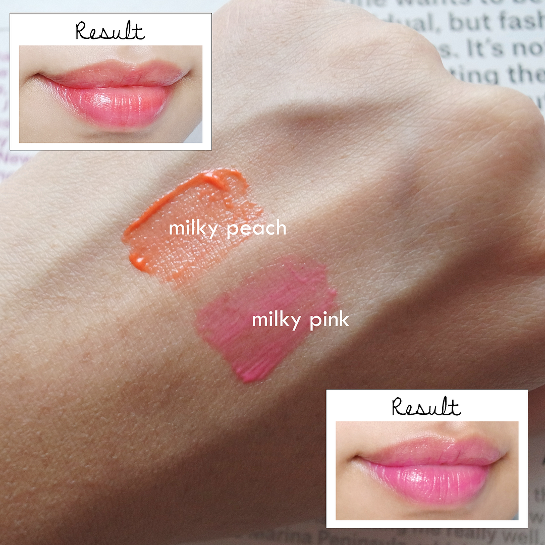 Peripera Tint Milk swatch