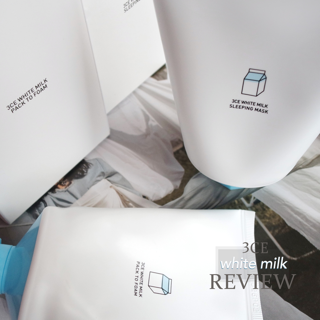 3CE White Milk review