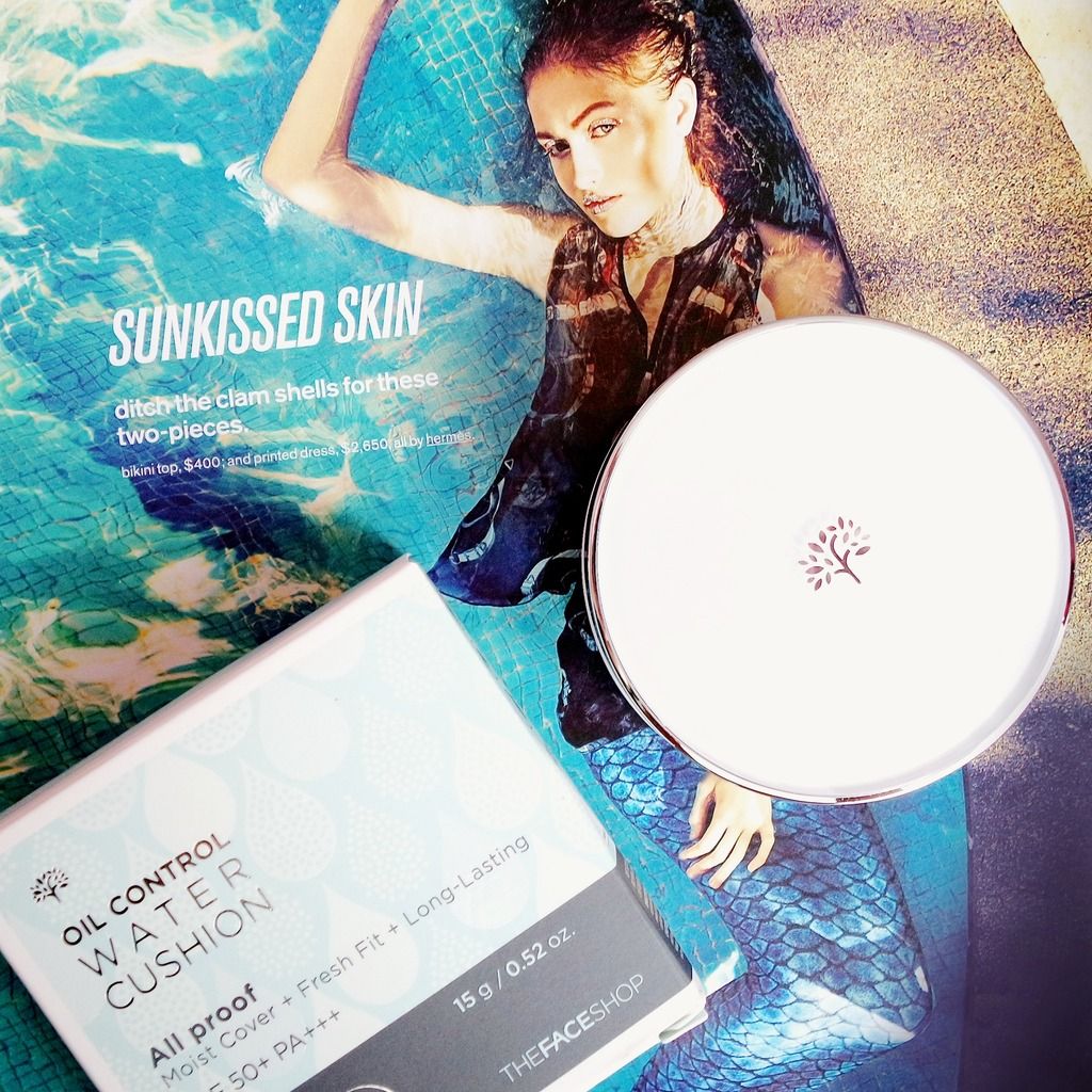 The Face Shop Oil Control Water Cushion Review